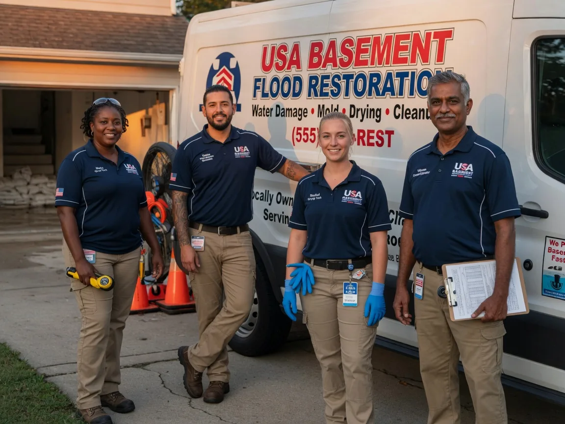 Basement Flood Cleanup company in Lucedale, MS